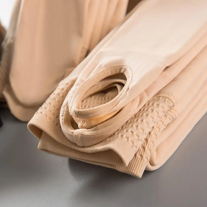 

Autumn And Winter Plus Velvet Leggings Women Thick Warm High Waist Leggings Femme Casual Elastic Streetwear Leggings Women Q1745