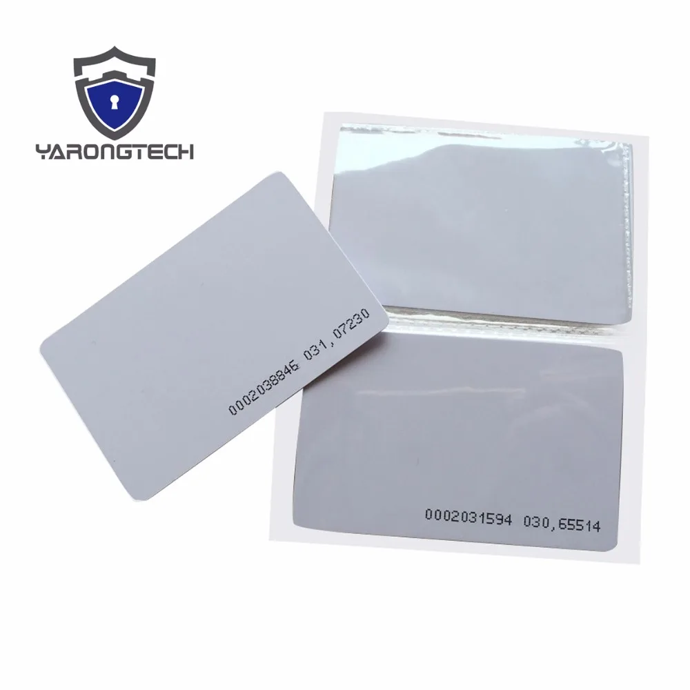 200pcs 125Khz RFID Proximity Cards ID Card Door Entry Access 0.8mm | Безопасность и защита