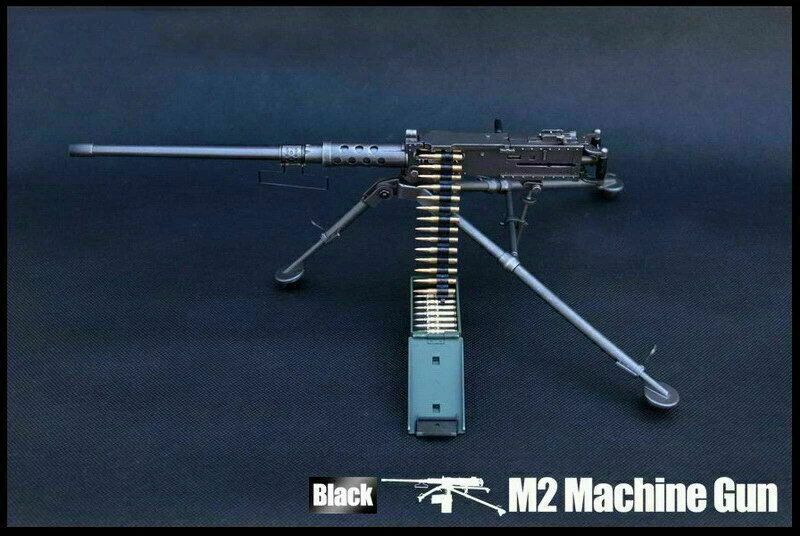 Modelo de Brinquedo para 12 Soldado Figura Cena Acessórios m2 Browning Máquina Arma Modelo Zy8031 Preto Deserto Cores Action Ação 1 - 6 19 browning máquina arma modelo zy8031 preto deserto