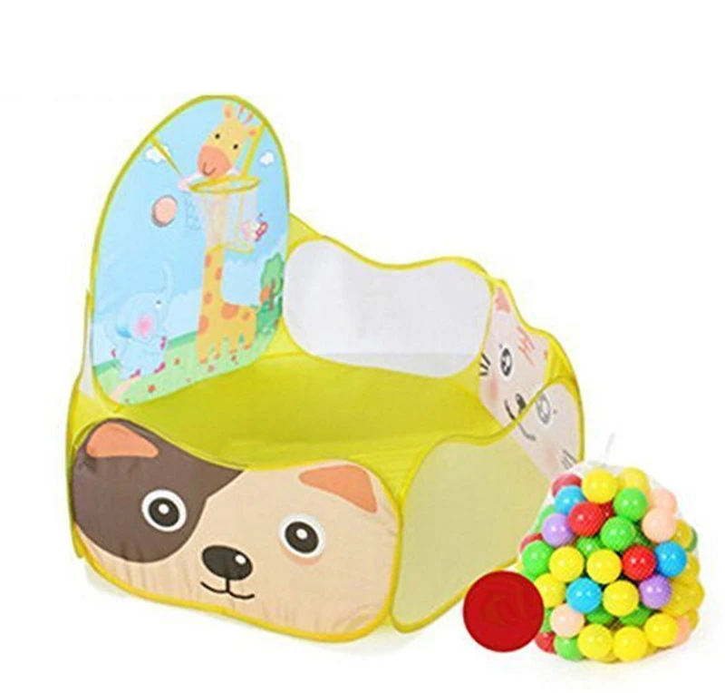 Zewik Enfants Pop Up Jouer Tente Enfants De Bande Dessinee Jaune Chat Chatte Canopy Kids Tunnel Jouet Aventure Station Aliexpress