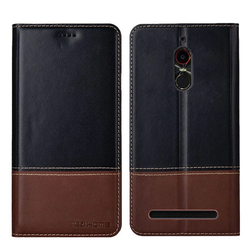 

for ZTE Nubia N1 Lite Case Two-tone Flip Genuine Leather Soft Silicon Back Cover for Nubia N1 Lite Cases