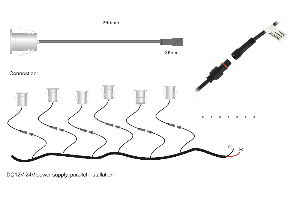 led underground light 1w-13