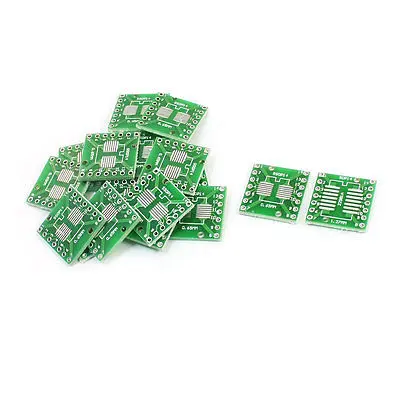 

50pcs SMD SOP14 to DIP14 1.27/0.65mm Adapter PCB Converter Plates