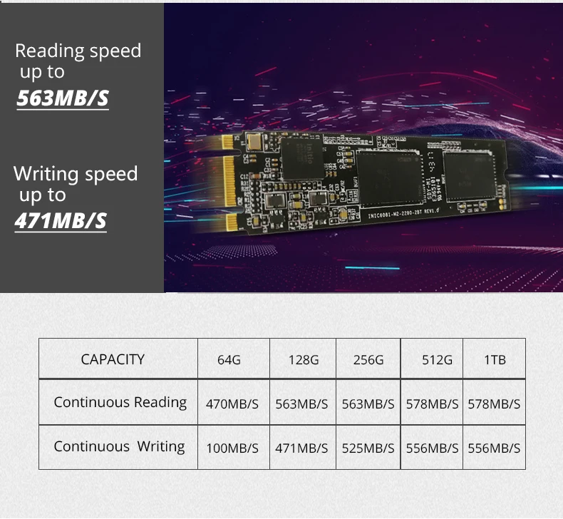 Kingspec NGFF M2 SSD 120GB NGFF 2280 SATA сигнал M.2 SSD 128GB Внутренний твердотельный накопитель HD модуль для ноутбуков Ultrabook планшетов