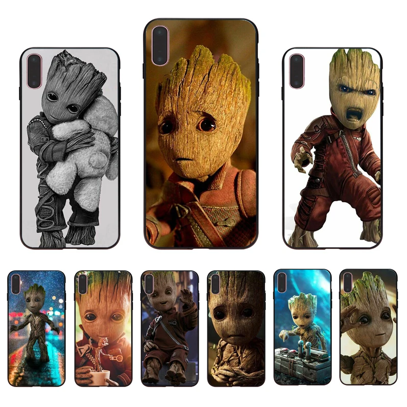 

IMIDO Guardians design Soft Transparent fitted phone case For iPhone XR XS X XSmax 7/8/6s/6plus 6 7 8 5 5/6S SE anti-knock Shell