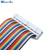 20cm 40 PIN Way GPIO Rainbow Ribbon Cable for Raspberry Pi Model B / Model B+ ► Photo 3/6