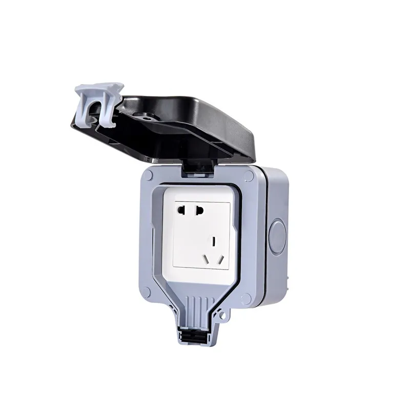 Ip66 Waterproof Series Wall Switch Socket 10a Misalignment