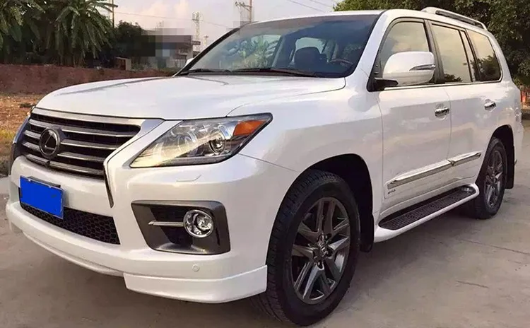 EOsuns фар в сборе с led DRL Дневной Бег свет для lexus LX570 2012