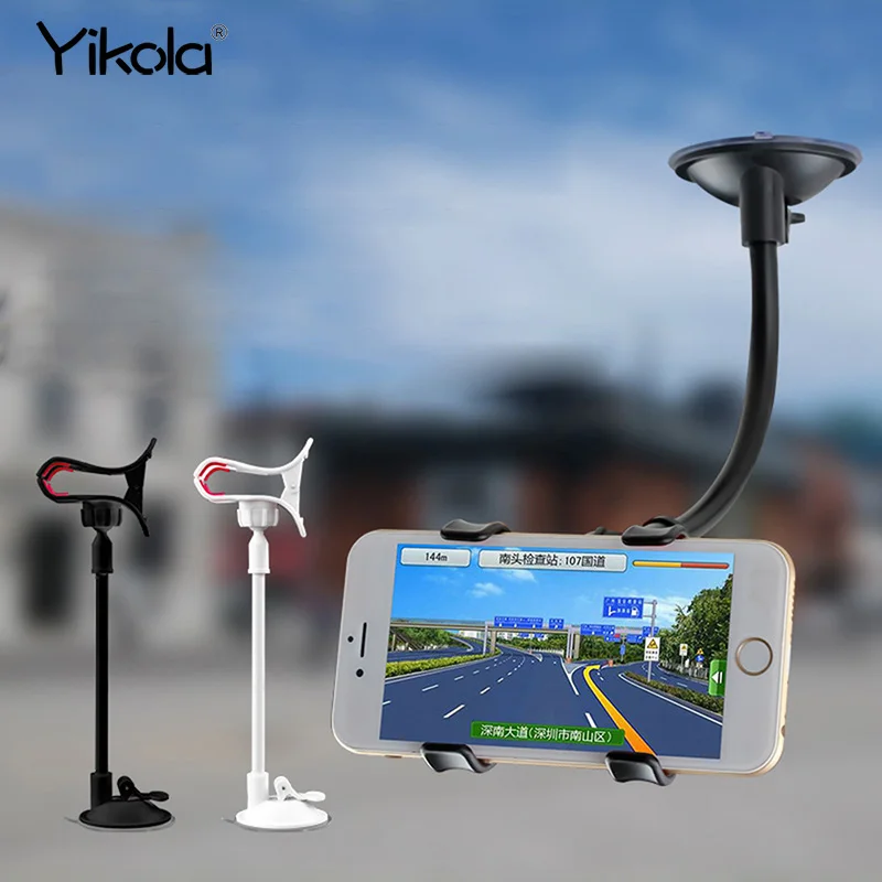 Anti-skid car phone Universal windshield suction cup easy to install operate New bracket for Samsung 360 degree rotating | Мобильные