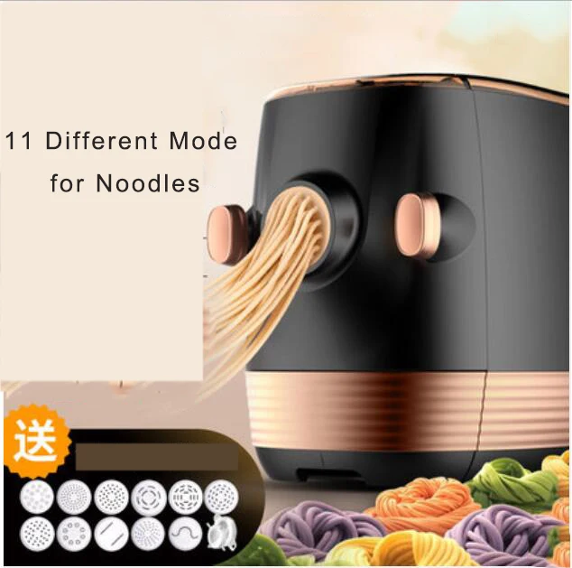 

Multifunction Automatic intelligent noodle making machine noodle maker pasta maker Copper motor Touch panel with 12 molds