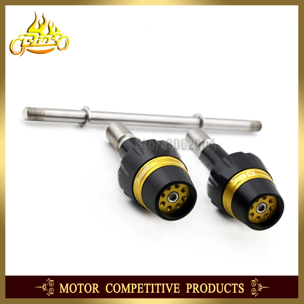 

Frame Slider Crash Protector Bobbins Falling Protection Motorcycle Accessories For DUCATI Hypermotard 796 2010-2012 2011 CNC