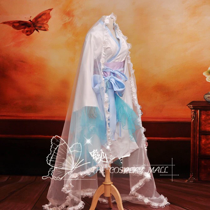 Костюмы Reine des neiges Yukinokouji Nobara для девочек аниме косплей взрослых Снежная королева