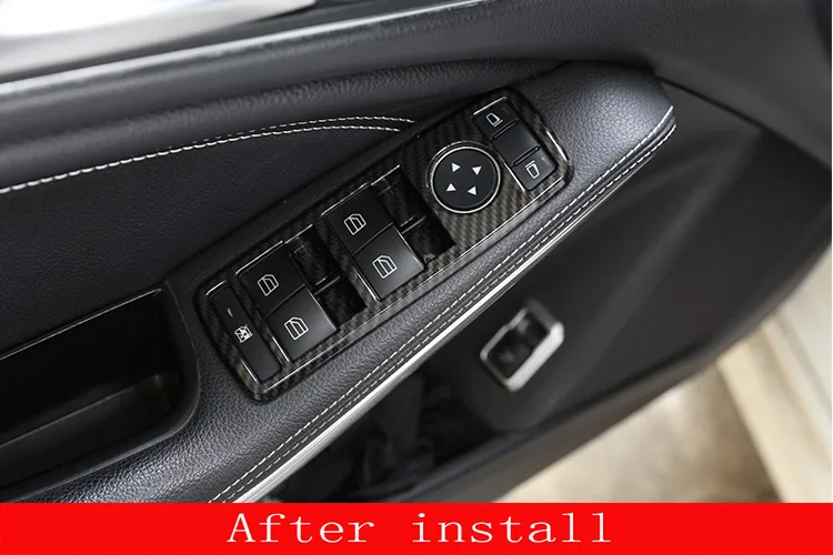 5 шт. кнопки для стеклоподъемника Mercedes Benz A B C E GLE GLA CLA GLK Class W176 W204 W212 W166 W218|Лепнина
