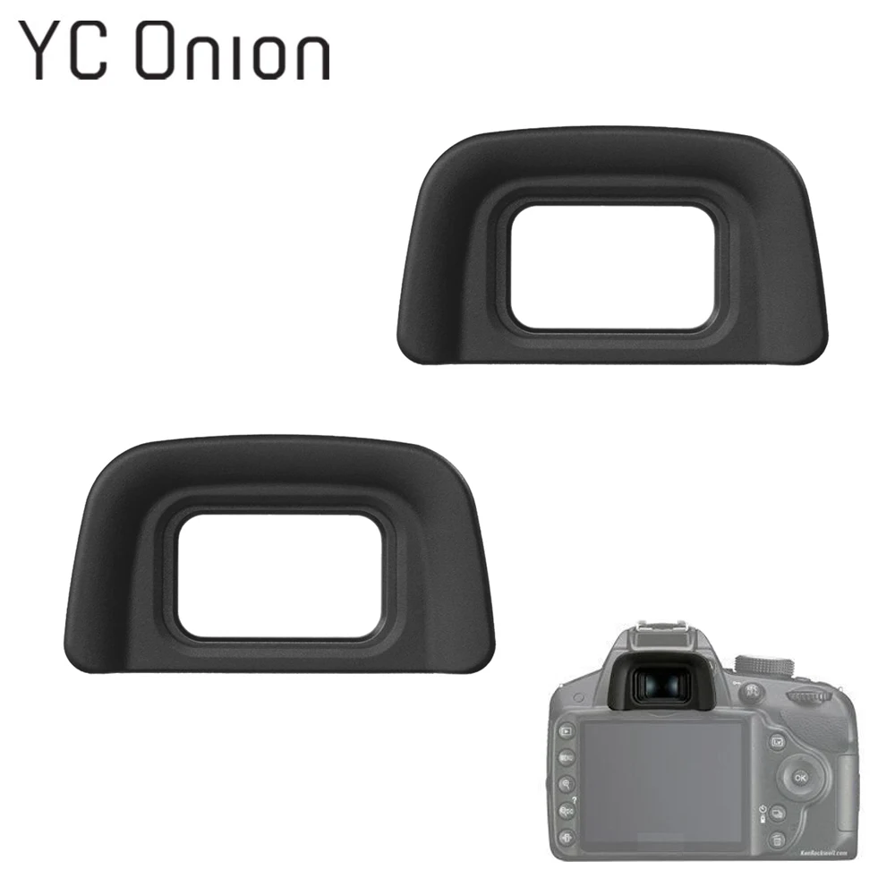 

2PCS DK-20 Camera Eyepiece Viewfinder Protector Camera Eyecup Replacement For Nikon DK20 D40 D50 D60 D70 D70S D3000 D3100 D5100