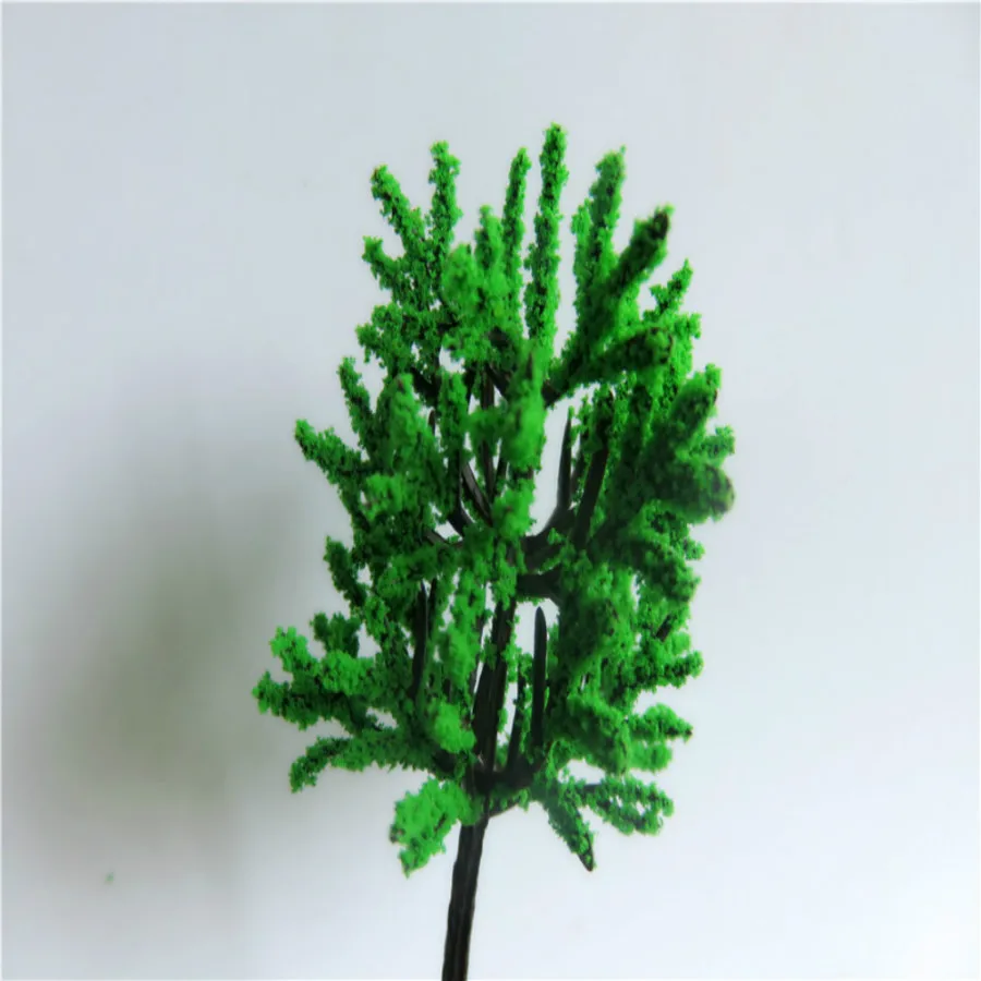 new architecture 3d scale artificial plastic model  green tree  layout268