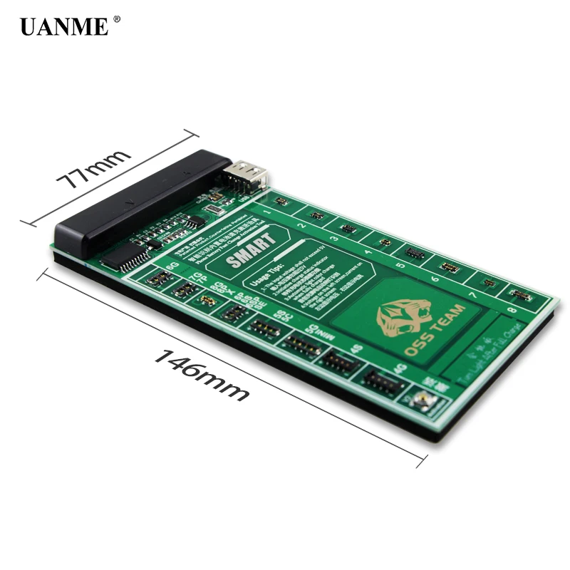 UANME смартфон 2 в 1 аккумулятор быстрая зарядка и активация плата для iPhone 7 7Plus 6 6s 5 4