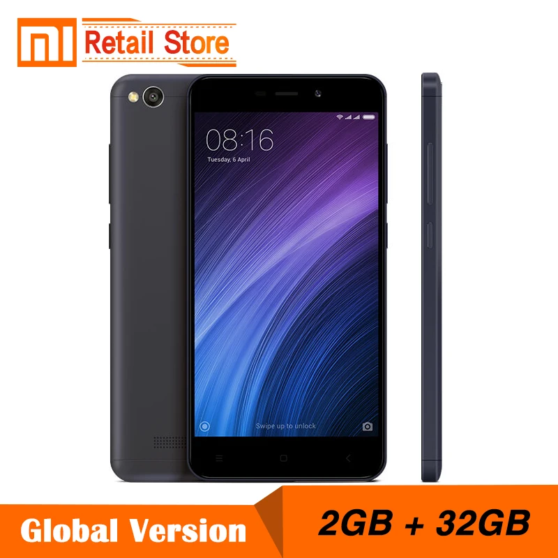 bilder für Globale Version Xiaomi Redmi 4A 4 Eine 2 GB RAM 32 GB ROM Handy 5,0 "Snapdragon 425 Quad-Core-Handy 3120 mAh 13,0 MP Kamera bilder für Globale Version Xiaomi Redmi 4A 4 Eine 2 GB RAM 32 GB ROM Handy 5,0 "Snapdragon 425 Quad-Core-Handy 3120 mAh 13,0 MP Kamera