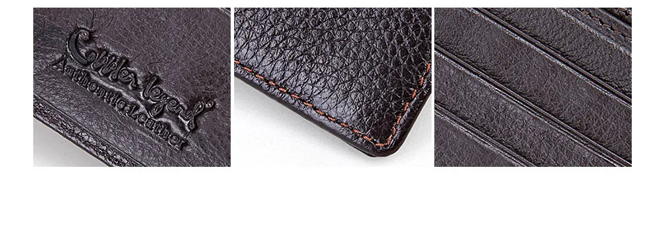 Cobbler Legend, кошелек из натуральной кожи, брендовый, для отдыха, мужской тонкий кожаный мини-кошелек, дизайнерский чехол, для кредитных карт, короткий кошелек