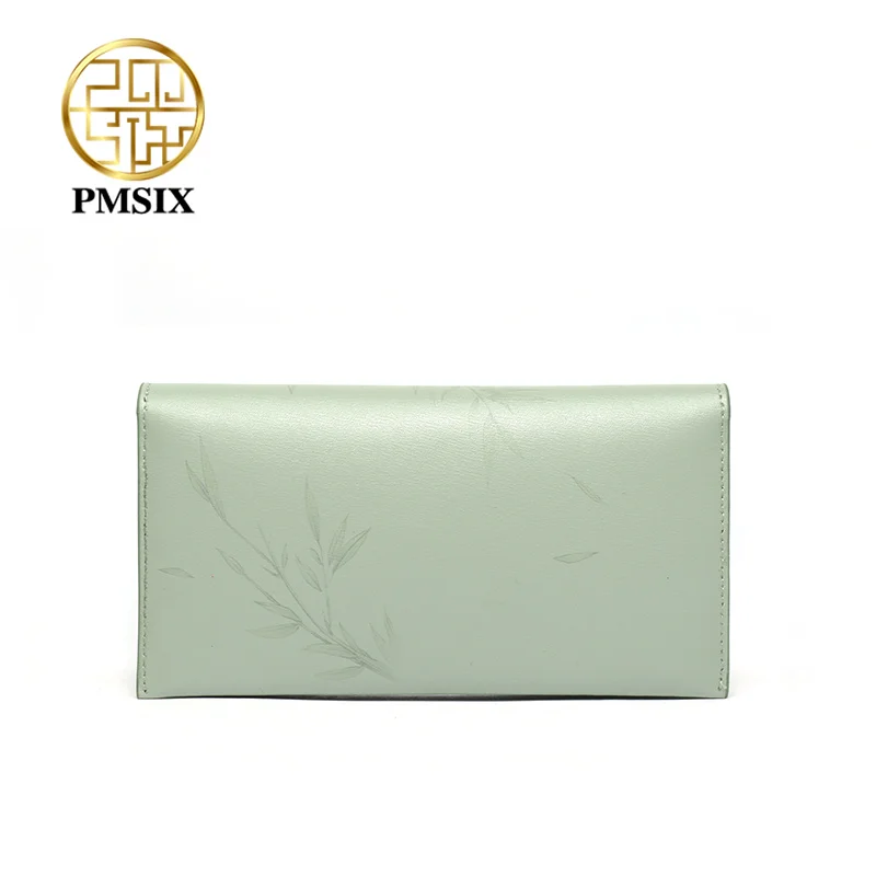 Женский клатч с цветочным принтом PMSIX Porte feuille femme простой женский кошелек