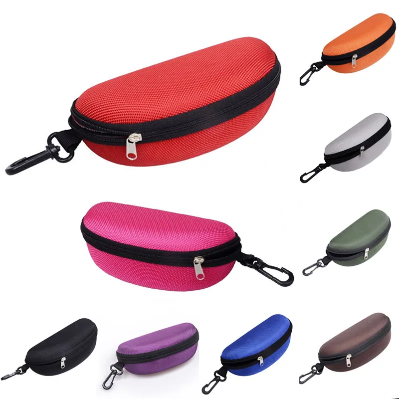 Buy Glasses box with lanyard zipper eyeglass cases for