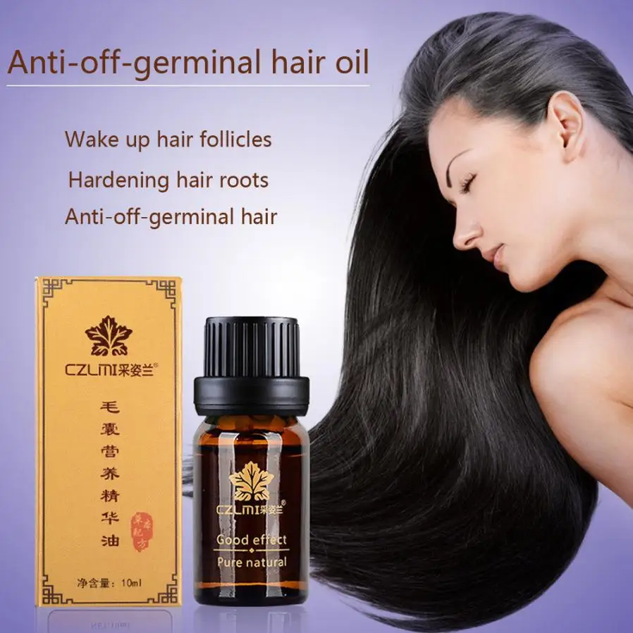 Strong Anti off Germinal Hair Oil 10ML Fast Hair Growth Dense Regrowth Essence Treatment Women