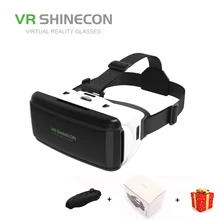 Vr Shinecon виртуальной реальности очки 3D для смартфонов гарнитура для смартфона Gerceklik шлем очки Google Cardboard шлем
