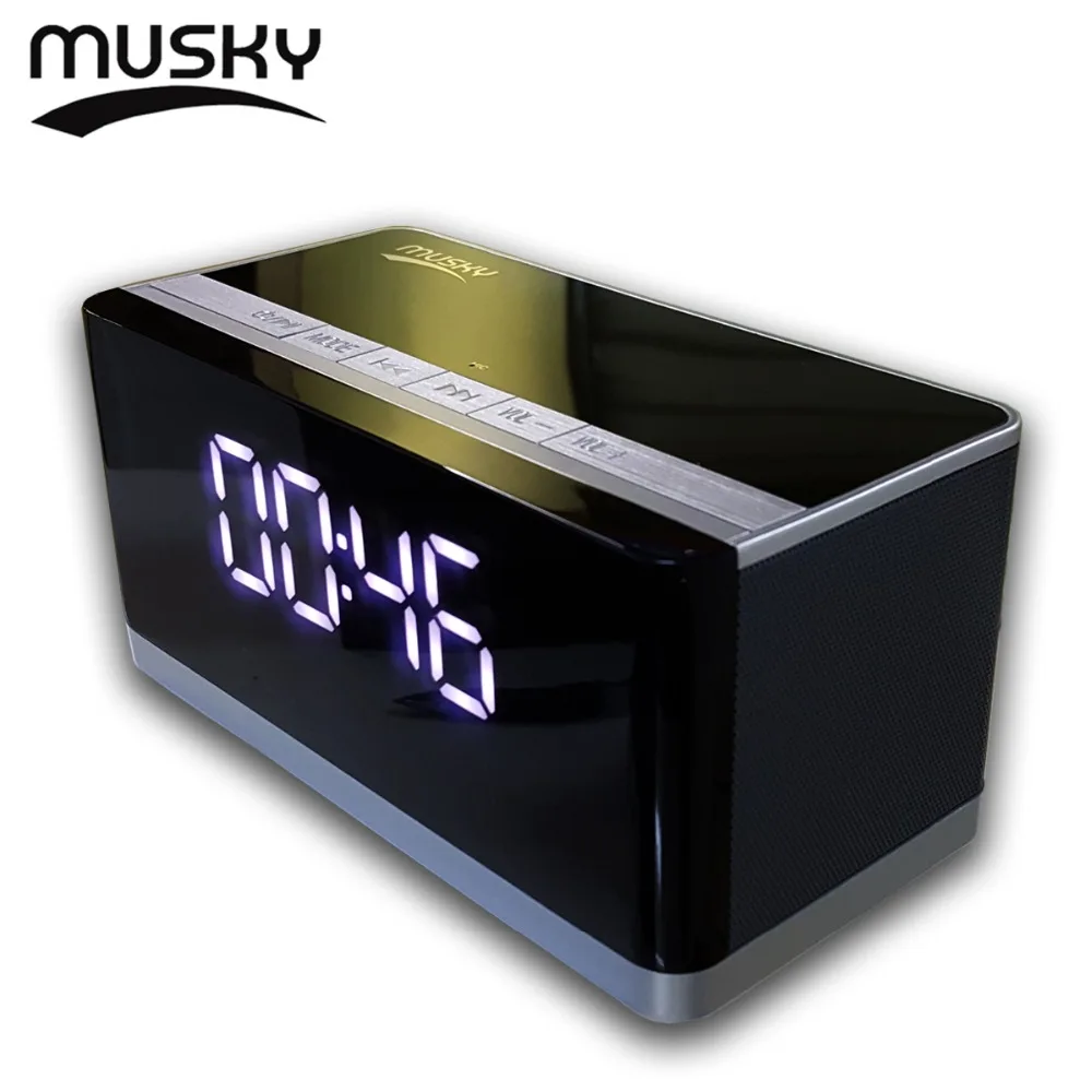 

MUSKY DY27 HIFI Wireless Bluetooth Speaker With Radio AUX Hands-free Function Subwoofer Speakers Sound Box player