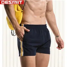 DESMIIT купальники Для мужчин s плавательные шорты для Для мужчин плавание Мужские Шорты для купания нейлон спандекс микро-эластичный купальник человек серфинг пляжная одежда