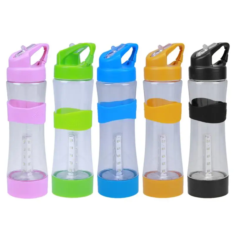 

New Arrival 20 LED 4 Modes Sport Water Bottle USB Charging Lantern Torch Outdoor Camping Led Lamp Night Light