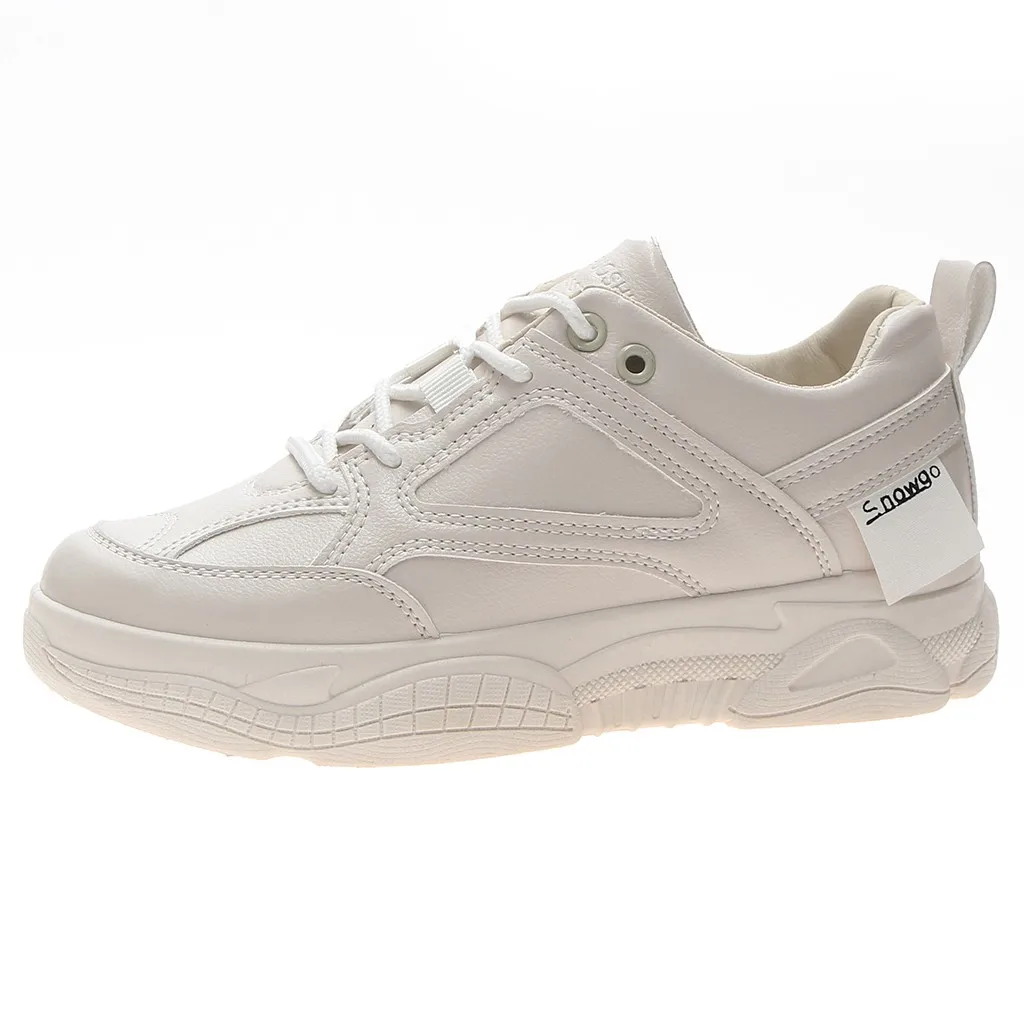 

SAGACE Women's fashion casual sports outdoor cool summer lace girl wild Korean small white shoes with student sports shoes 2019