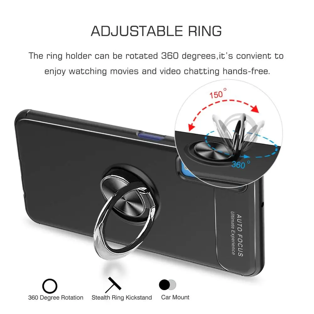 Case For Xiaomi Redmi Note 9 Pro Max 9s Cover Ring Kickstand Shockproof Case For Xiaomi Redmi Note 8t 8 Pro K30 Pro Cover Case For Xiaomi Redmi Note 9 Pro Max 9s Cover Ring Kickstand Shockproof Case For Xiaomi Redmi Note 8t 8 Pro K30 Pro Cover