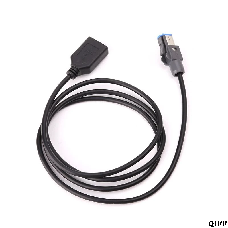 Прямая поставка& 4-контактный Автомобильный USB Кабельный адаптер удлинитель шнура для Nissan Teana CD аудио радио плеер APR28