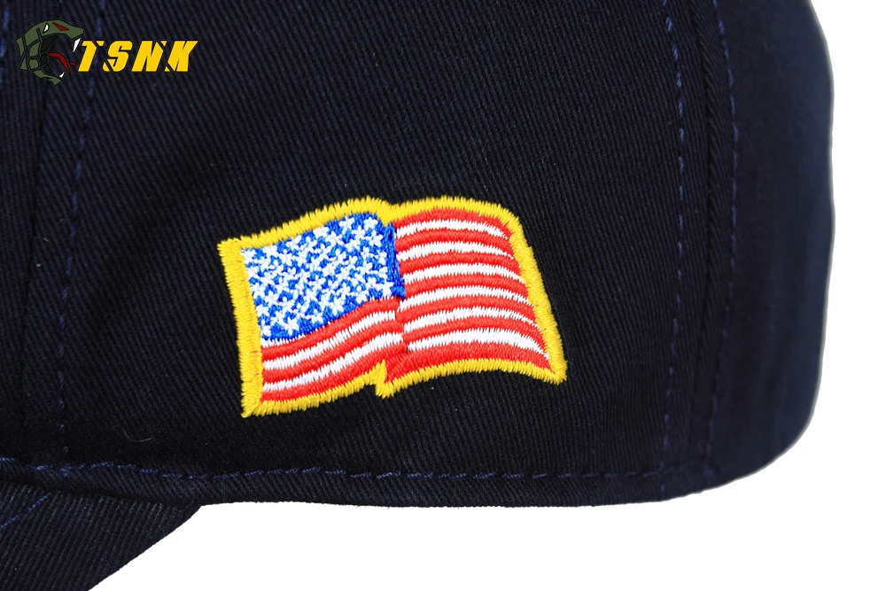 TSNK хлопчатобумажная вышивка &quotаэрокосмический/космический полет&quot Snapback шляпа