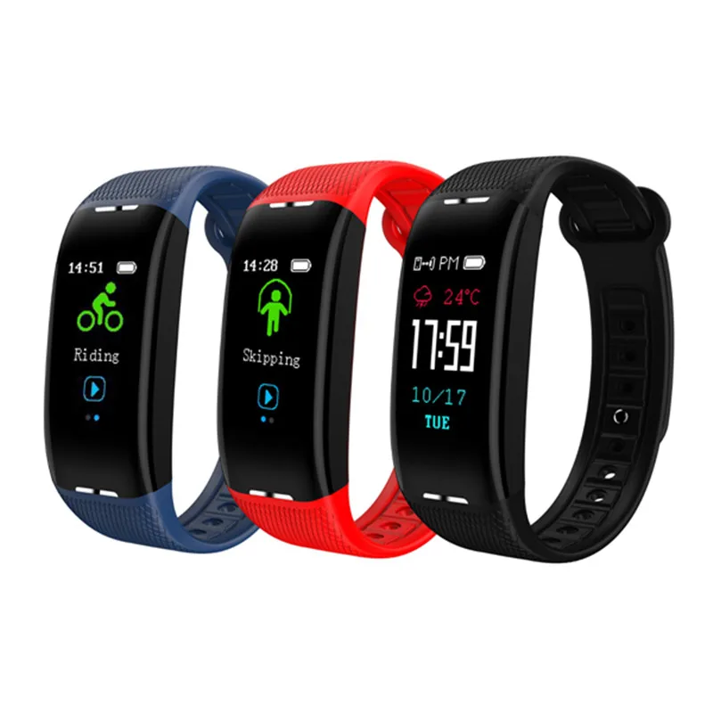

Smart Band Blood Pressure Heart Rate Sleep Monitor Health Sport Watch Fitness Tracker Bluetooth Smart Wristband Healthy Care