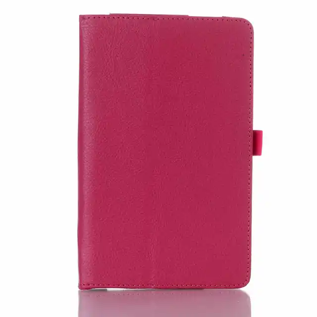 Slim Coque for Xiaomi MiPad 2 Mi Pad 2 Case Magnetic Smart Auto Sleep-Wake Up Flip Stand PU Case for Xiaomi MiPad 2 Cover 7.9'' Rose