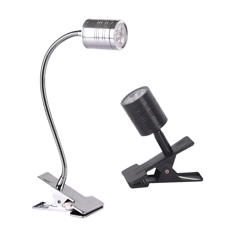 

LED Wall lamp 3W 5W Modern Bedroom Bedside Lamp Black Silver Light Body 360 Degree Angle Adjustable wall light AC110V 220V