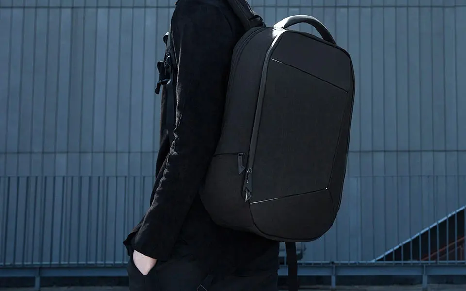 Xiaomi Mijia Youpin модный Xiaomi Millet Geek рюкзак черная сумка дорожная для отдыха спортивный рюкзак 490*320*150 мм 700 г