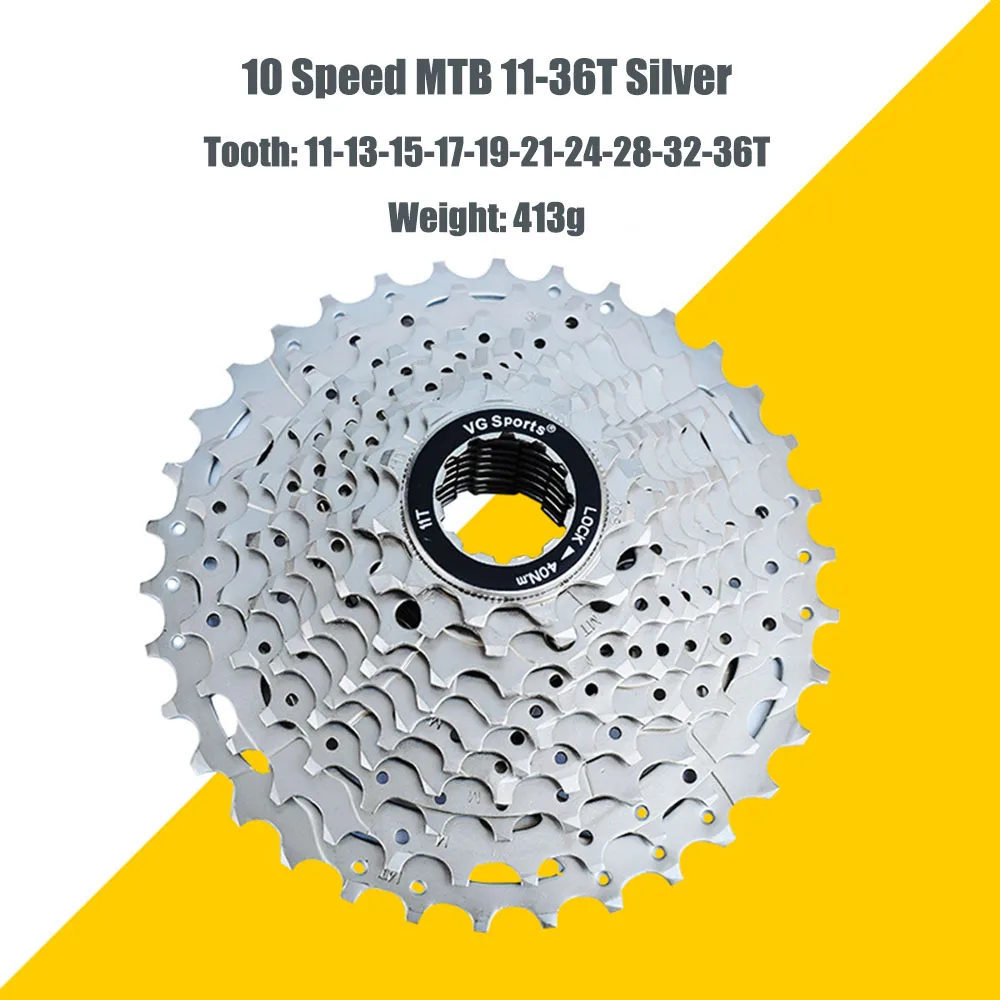 Велосипед MTB Freewheel 10 скоростей 11-32 T/36 T/40 T/42 T/46 T/50 T SRAM дорожный велосипед кассета маховик 10 V cog cdg VG Sports