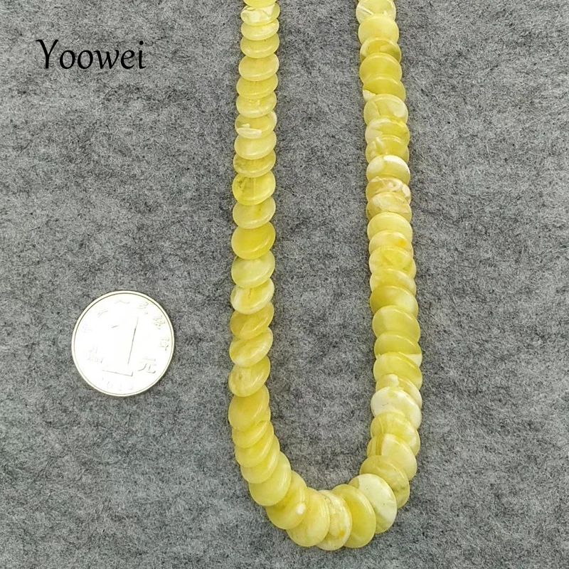 

Yoowei 50cm 22.8g Natural Amber Necklace Women Luxurious Gorgeous Gift Certified Precious Stone Baltic Amber Jewelry Wholesale