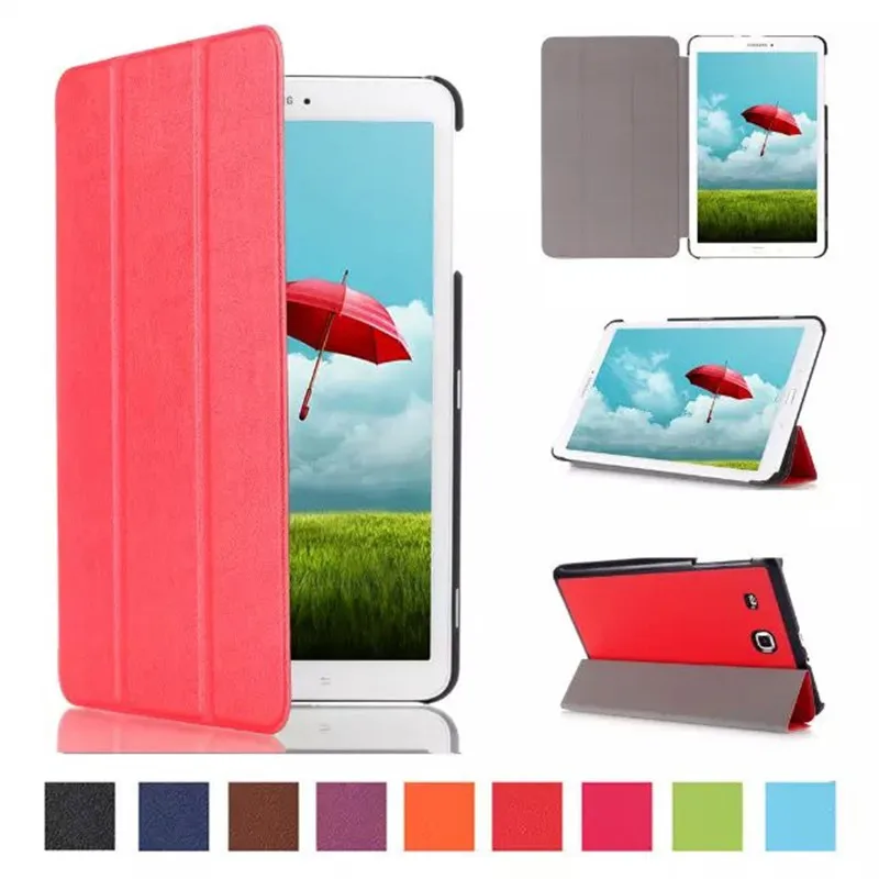 

Protective Case For Samsung Tab E 9.6 T560/T561 Leather Ultra Slim Magnetic Cover Funda For Samsung SM-T560 Tablet Case