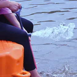 46 см 400 мл инструменты для выживания плавающие каноэ водные виды спорта безопасный морской пластик каяк портативный Трюмный аксессуары