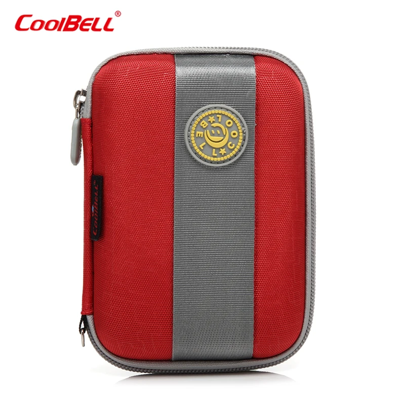 2.5inch Mobile hard disk case bag multi functional Carry pocket for WD