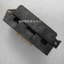 QFP44 FPQ-44-0.8-16A burn-в гнездо золотое покрытие тестовая плата для интегральных схем сиденье Тесты гнездо Тесты скамья