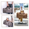 MARKROYAL Doux Toile Hommes Sacs de Voyage Bagages À main Sacs Hommes sac de marin sac de voyage Grand petit sac de voyage Nuit Haute Capacité ► Photo 2/6