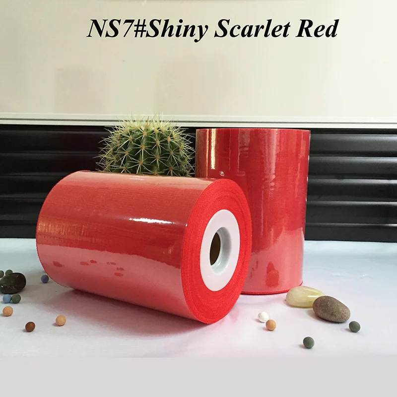 Высокое качество 22 Цвета 100 ярдов Мерцающий Тюль Rolls - Цвет: Shiny Scarlet