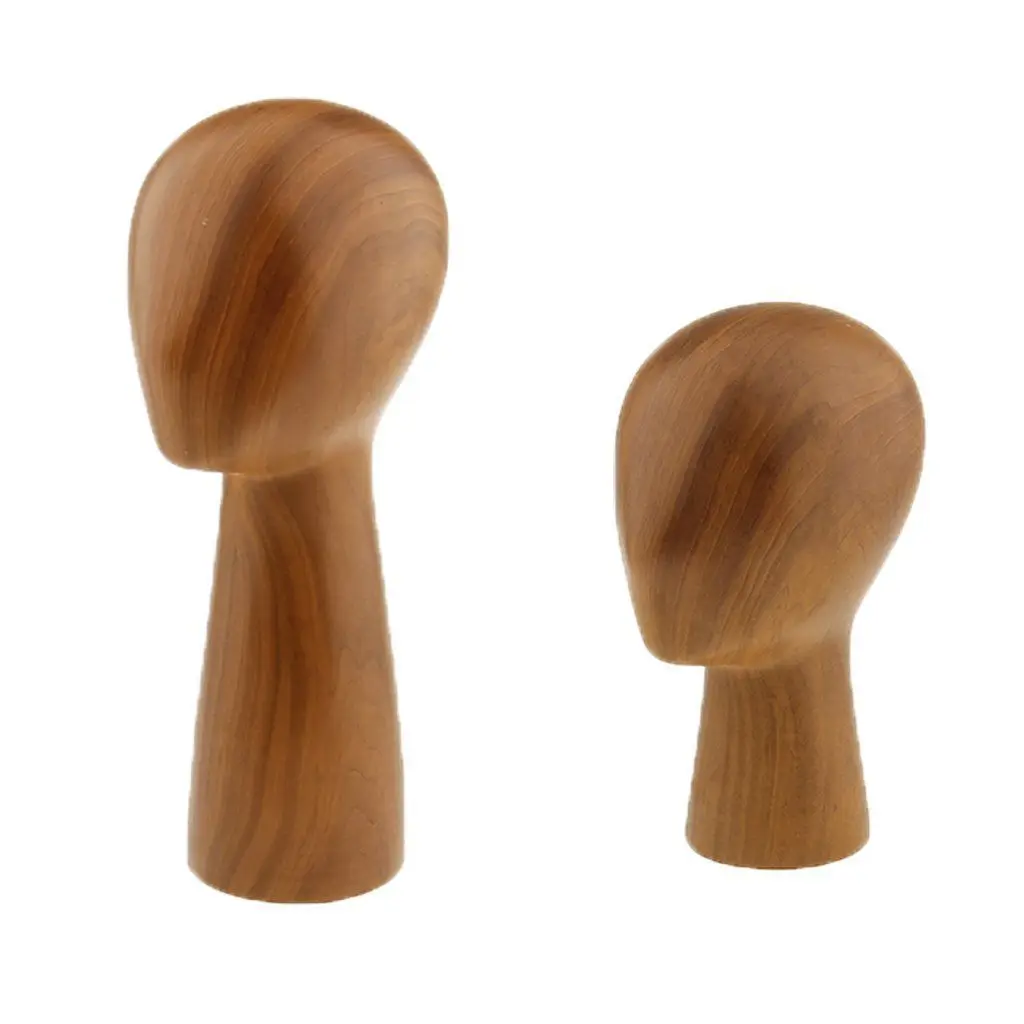

2 pieces mannequin mannequin head decoration head wig stand wig holder wig head for hay wig Display Display Storage Holder
