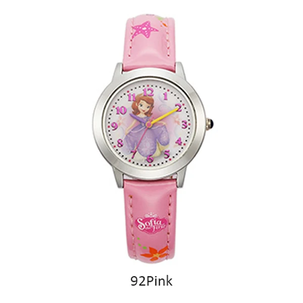DISNEY Fashion Kids Watches for Girls Frozen Princess Luxury Quartz