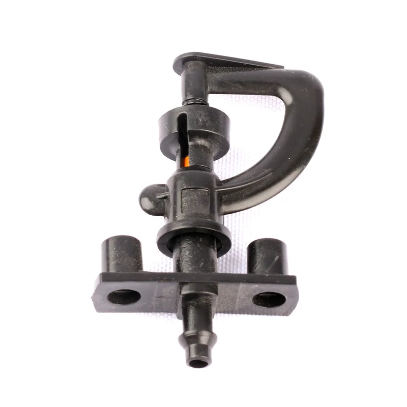 

10set G-Type 360 Degree Rotating Sprinkler With Bracket 3M About Spray Range Nozzle Greenhouse Lawn Irrigation Emitters Fitting