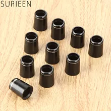 SURIEEN 10 шт. Пластик Гольф клуб наконечники с одно кольцо для 0,370 дюймов Совет Утюги вал 16 мм гольф рукава наконечник Замены