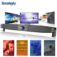 

Smalody Portable Wireless Bluetooth Speaker Soundbar 10W Stereo 2.0 Mini PC Computer Multimedia Laptop Loudspeakers Home Theater